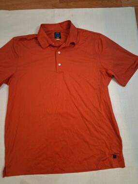 GAP Men’s Orange Short-Sleeve Polo